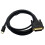 Cabo USB-C para DVI 1,8m Preto 4K 30Hz Compatível com MacBook Pro 2016/2017 1