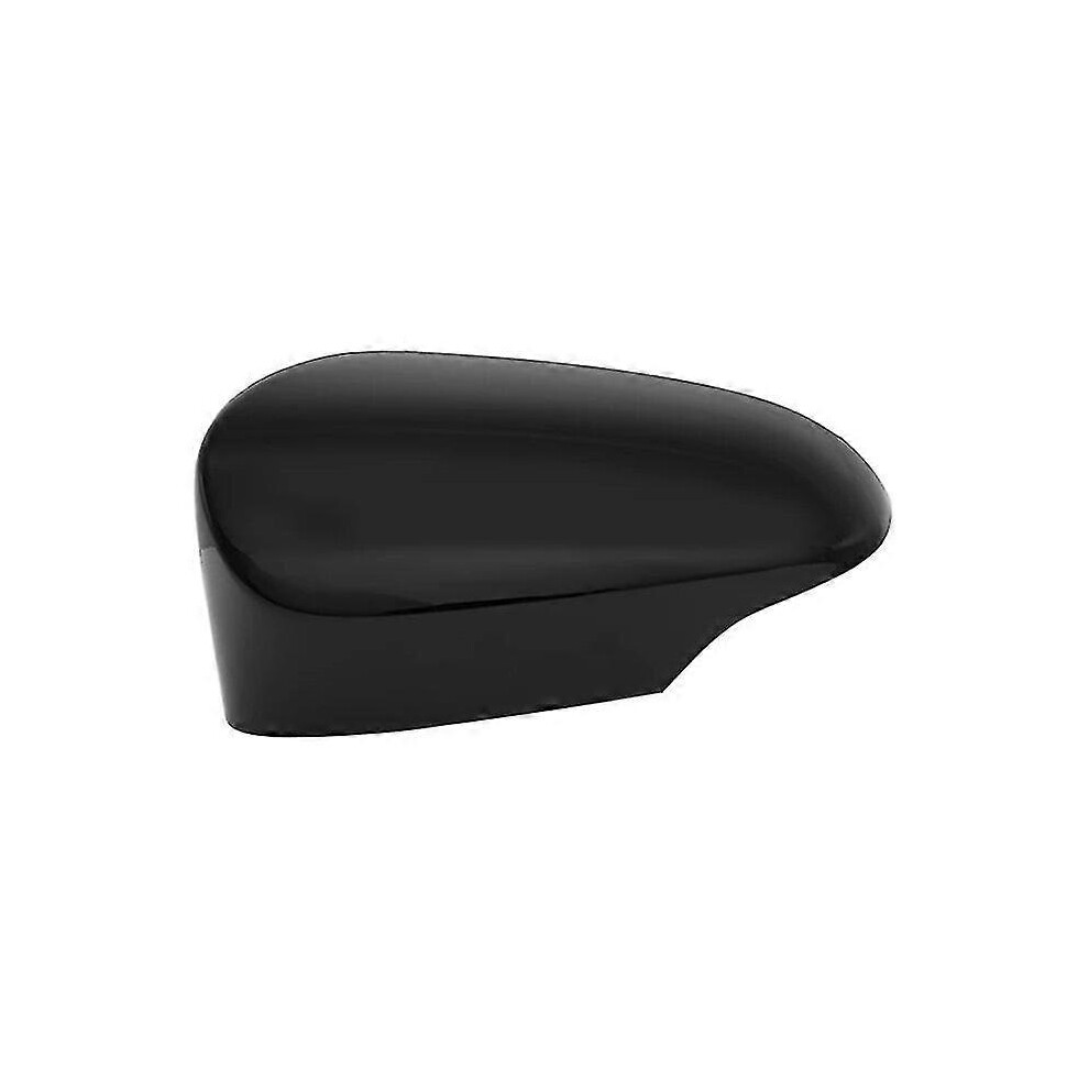 Rearview Mirror Cover, Compatible With Toyota Yaris 2012-2020, Abs Plastic Left And Right Pair (Glossy -L) Black 6901508005402