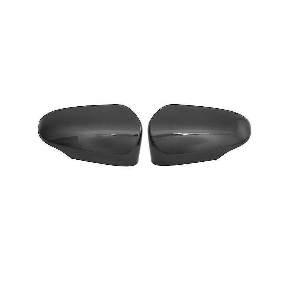 Rearview Mirror Cover Fit For Toyota Yaris 2012-2020 Abs Plastic Left And Right Pair Gray 6901508005327