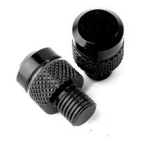 Parafuso de Plug com Buraco de Espelho para BMW RNINE T 2014-2022 Liga de Alumínio CNC Preto-Sem Logotipo