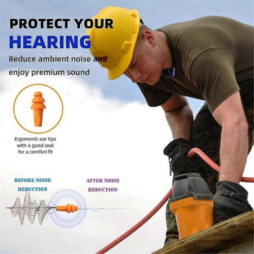 Blaue In-Ear-Bluetooth-Kopfhörer mit Rauschreduktionsschutz 2