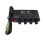 Audio Mixer 4-channel Microphone Amplifier with Independent Volume Control Black 4