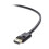 Καλώδιο DisplayPort σε VGA 1,8 Μέτρα Μαύρο 1920x1200@60Hz Συναρμολογήσεις Με Χρυσό Λάστιχο 3