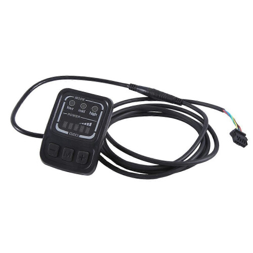 Οθόνη ηλεκτρικού ποδηλάτου G20 LCD 24V36V48V αυτόματη αναγνώριση 2