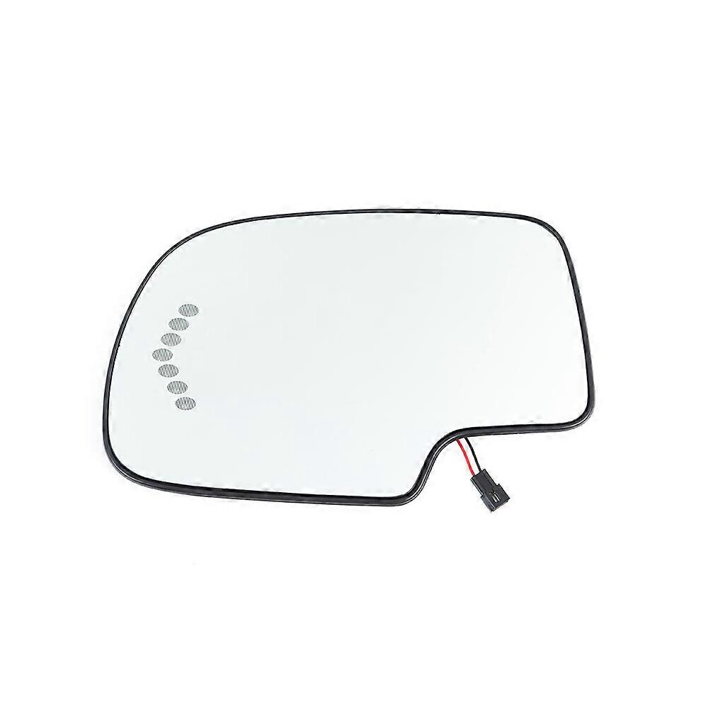 Car Heated Rearview Mirror Glass Left For Cadillac Chevrolet Gmc With Turn Signal 6901508007826