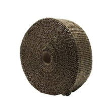 Auspuffrohr-Isolierband Titanfarben 50mm x 5m Glasfasermaterial Hochtemperaturbeständig