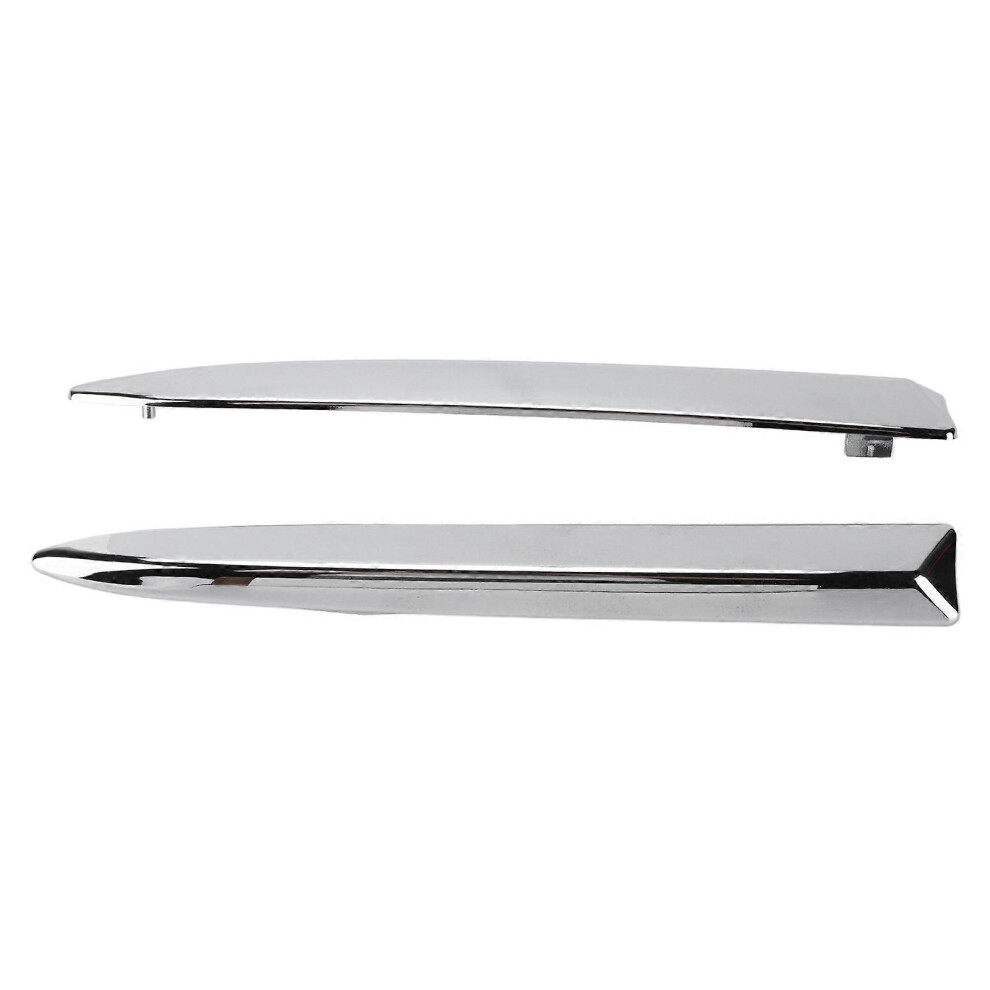 Front Bumper Upper Trim, Suitable For Fiat 500 2007-2015, Abs Chrome Plated Scratch Resistant And Durable 6901508009356