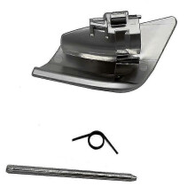 Interruptor de Bloqueio de Ajuste de Assento, Compatível com Mercedes-Benz W204/C204/W207 09-16, Plástico Prateado Mate