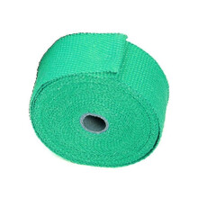 Nastro isolante termico per tubo di scarico verde 50mmx5m materiale fibra di vetro