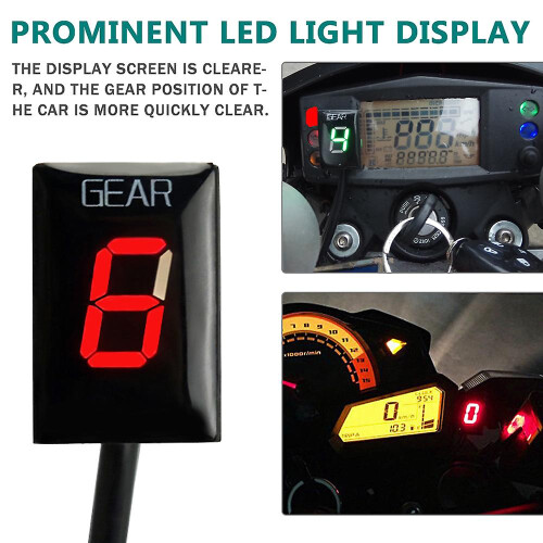 Gear Indicator for KTM Multiple Models with LED Display Green 1