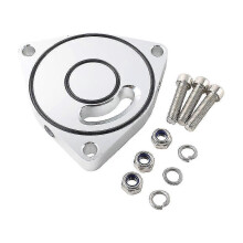 Turbo Blow Off Valve Dichtung für Honda Civic 1.5T Coupe 2015-2021 Aluminium CNC eloxiert Silber