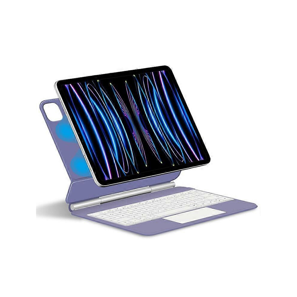 Purple Tablet Keyboard Case For Ipad Pro 11/Air With Backlit Touch