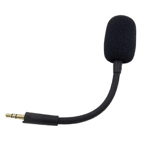 Microfone para Razer Barracuda X Removível com Cancelamento de Ruído e Capa de Esponja Preto 1