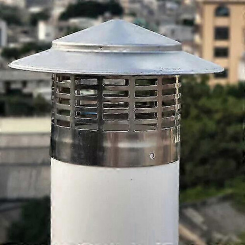 Stainless Steel Chimney Cap 75mm 304 Material Rainproof Windproof Birdproof 2