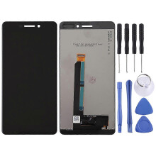 TFT-LCD-Bildschirmbaugruppe für Nokia 6 2018/6.1 TA-1043/1045/1050/1054/1068 Schwarz mit Digitizer Voll laminierung