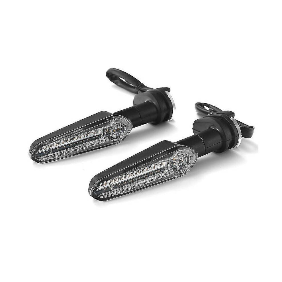 Led Turn Signals, 2-Pack (Black), E-Mark Certified Waterproof For Multiple Vehicle Models Black 6901508013513