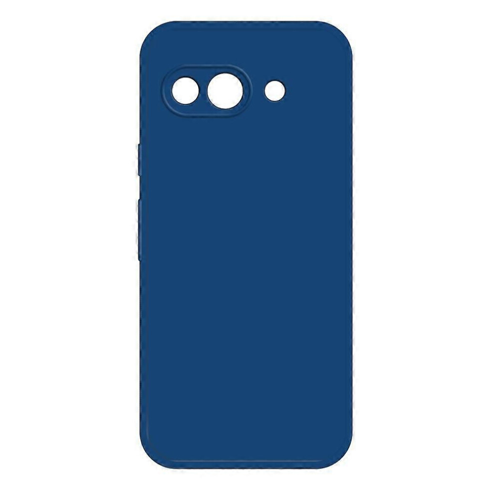 Liquid Silicone Phone Case For Google Pixel 9A Scratch Resistant Wear Resistant And Portable Blue 6901508012790