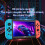 Πορτατίβα κονσόλα παιχνιδιών X80 16GB Οθόνη 7 ιντσών 20000+ Παιχνίδια Κίτρινο 2