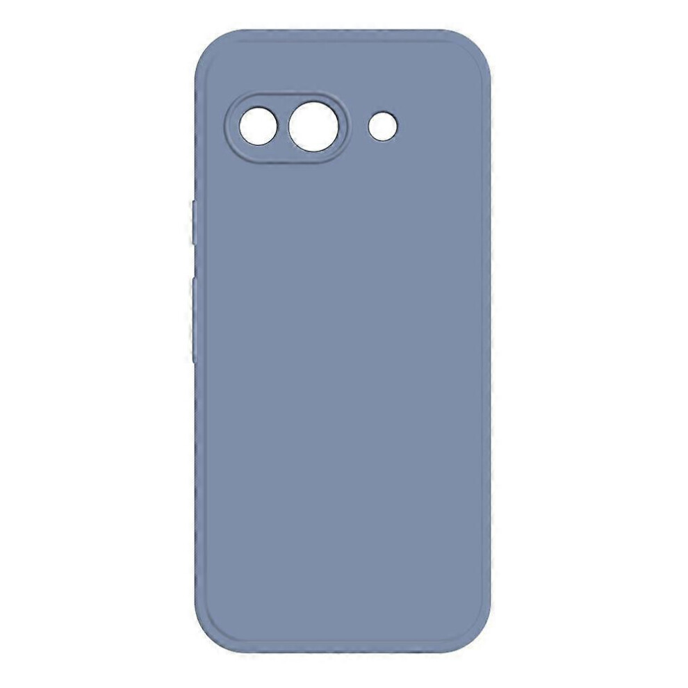 Liquid Silicone Phone Case For Google Pixel 9A Scratch-Resistant, Wear-Resistant And Easy To Carry Gray 6901508012844