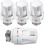 Thermostatic Valve Head, 4-Pack M301.5 Thread, Suitable for Compact Radiators 1