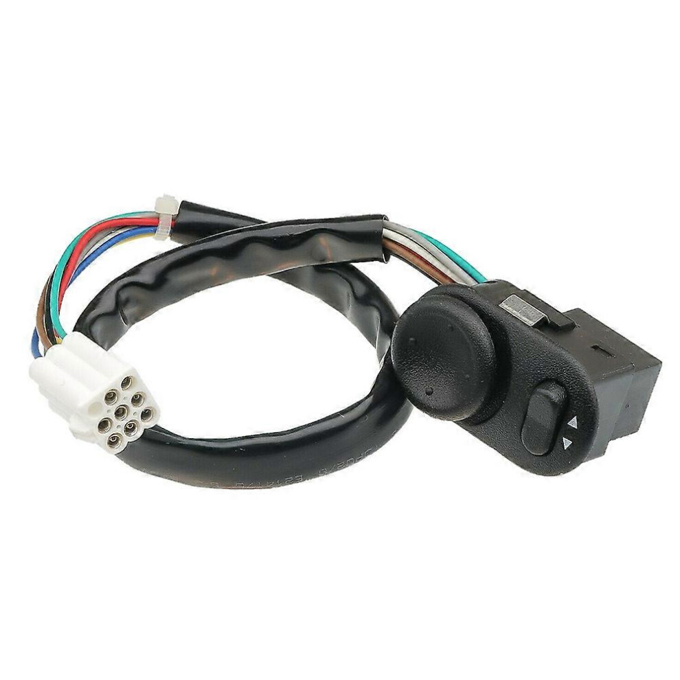 Rearview Mirror Adjustment Switch, Suitable For Opel Astra F/Vectra A/B 6240473/90431308/9030841, Abs Material Black 6901508014824