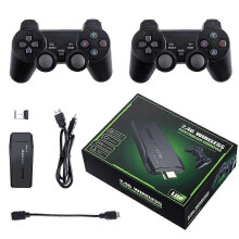 Wireless Retro Game Console, 64G 20000+ Games, 4K HD Dual Wireless Controllers