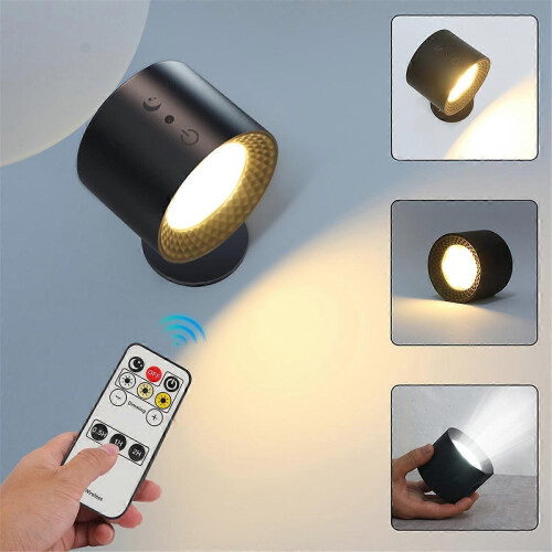 Smart Ring Light, White, LED High Brightness Remote Dimming USB Charging 2