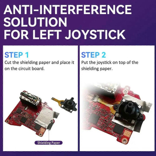 Hall Effect Joysticks for ROG Ally 2 Pack Black Fix Drift and Unresponsiveness 2