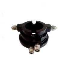 Valvola a accoppiamento rotativo pneumatico, 1 pezzo, adatta per accessori per cambio pneumatici con aperture da 50 mm