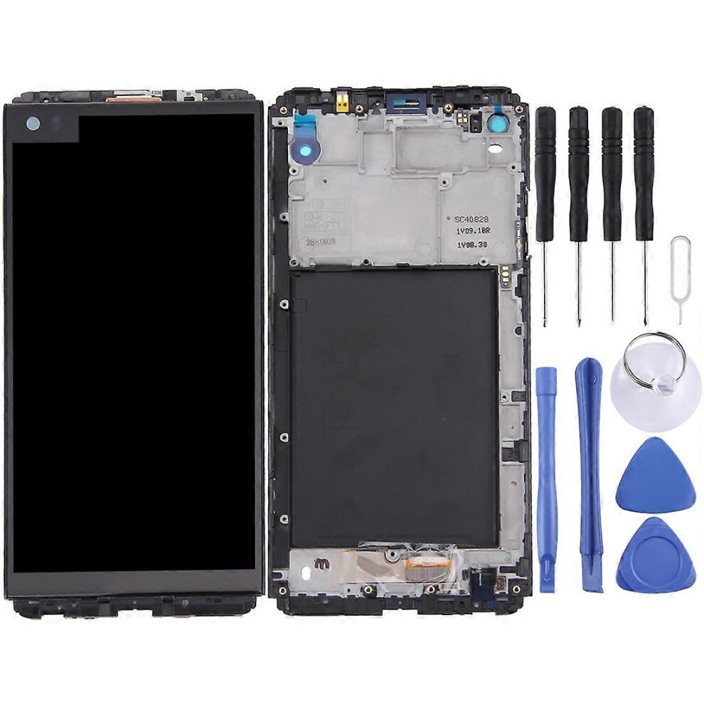 Lcd Screen Assembly For Lg V20 Series With Frame Touch Display Module Black 6901508019157