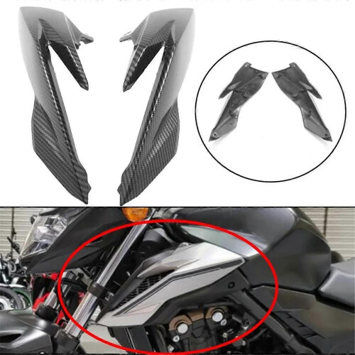 Upper Fairing for CB500F 2016-2018 1 Pair Carbon Fiber Pattern 2