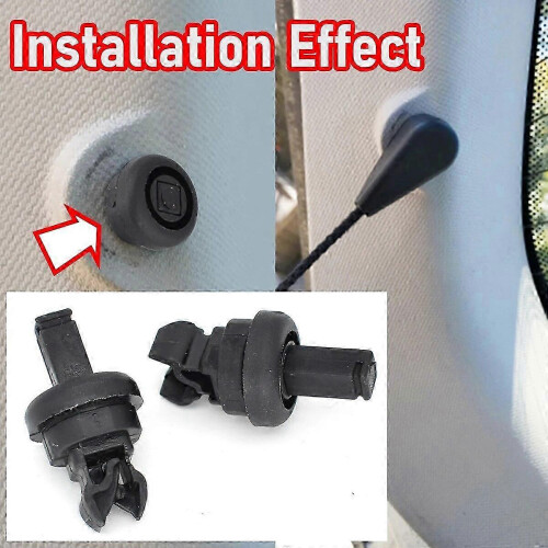 Trunk Rack Rope Hook Clips 2 Pack Suitable for Multiple Renault Models ABS Plastic Material 2