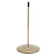 Golden Glossy Restaurant Check Stand, Non-Slip Ticket Organizer For Restaurants, Bars, And Kitchens, Ensuring Safety With Rubber Cover And Durable,