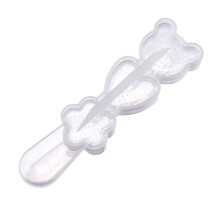 Rice Ball Mold Easy Press Cartoon Star Bear Shapes Food Grade PP 6.3 X 1.77 X 1.38 Inches 1 Piece Lunch Tool