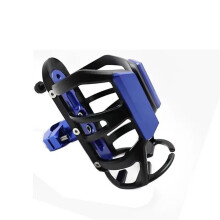 Motorcycle CNC Water Bottle Drink Cup Holder CNC Machined For FZ8 FZ8 Blue
