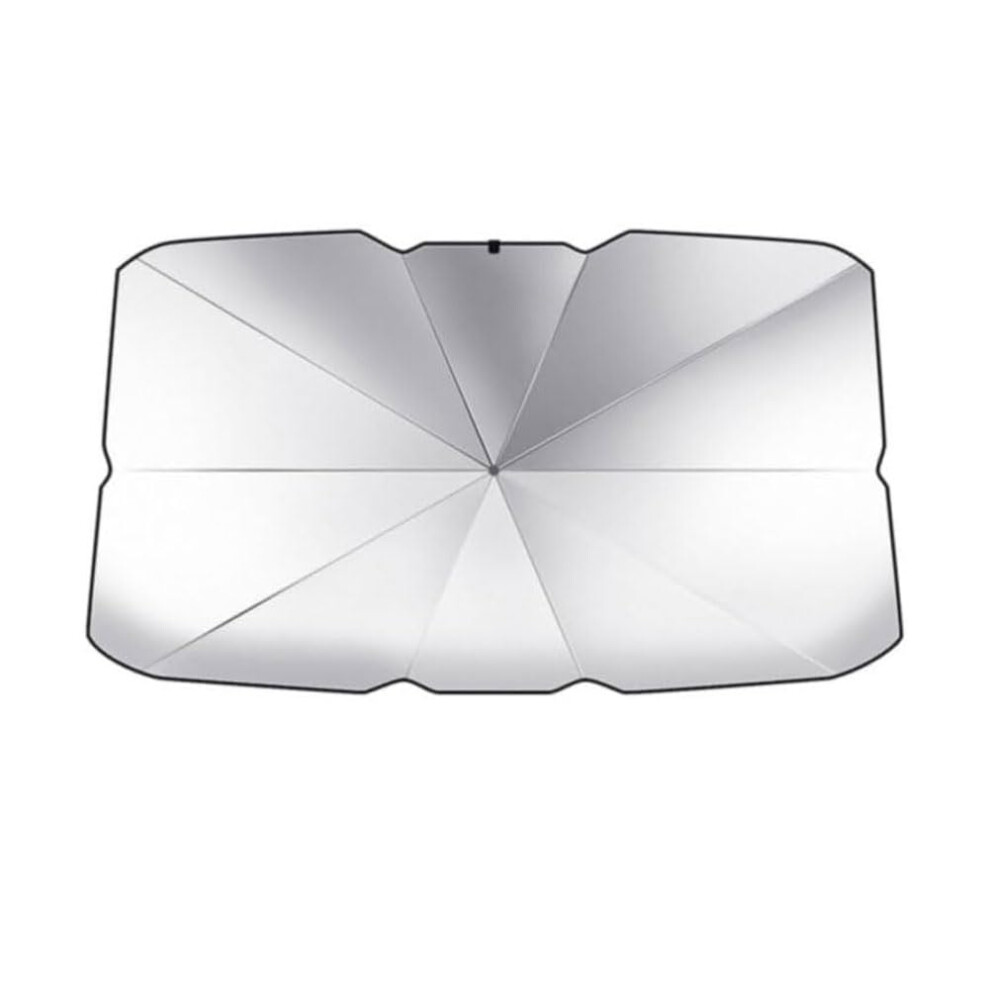 Car Windshield Sunshade Umbrella, Foldable Windscreen Sunshade 125X65 Cm, Blocks Uv Rays 9094768599280