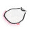 Chicken Saddle Apron Feather Fixer with Elastic Straps Black/White Dots, 22x20cm 3