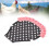 Chicken Saddle Apron Feather Fixer with Elastic Straps Black/White Dots, 22x20cm 8