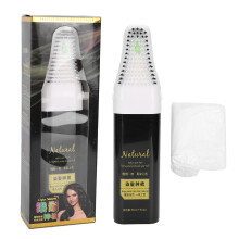 Tinte para el cabello portátil, fácil de aplicar con aplicador de peine, resistente al sudor y al agua para cubrir las canas (100 ml) para fiestas