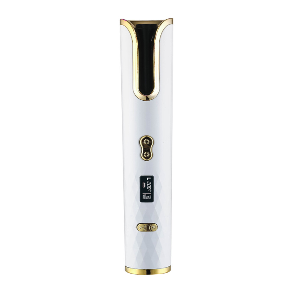 Automatic Curling Iron, Healthy Hair & Anti-Scalding Salon-Quality Curls, for Women Fast Heating with Portable Charging For Halloween Parties