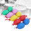 5Pcs ABS Maracas Eggs Set, 10cm Colorful Percussion Instruments 12