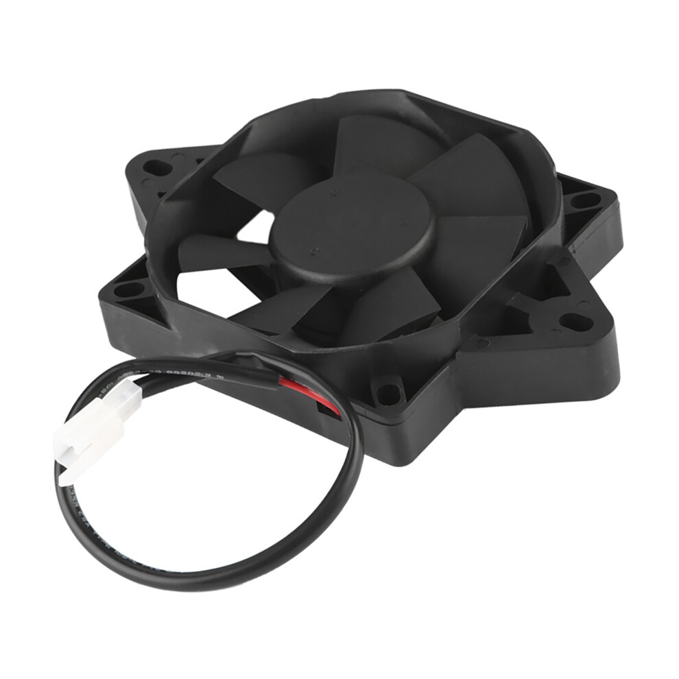 Electric Cooling Fan Radiator For Motorcycle Atv Go Kart Quad 150-250Cc Durable 5091377755353