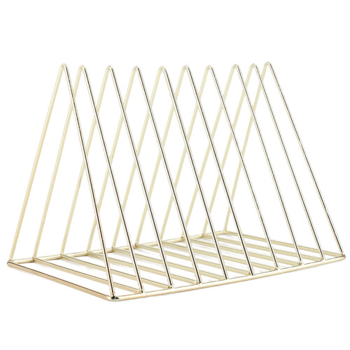 Ράφι περιοδικών Triangle Design για γραφείο, επιτραπέζιος οργανωτής αρχείων με σχέδιο