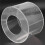 1Pc Round Acrylic Cake Display Board Cake  Smoother Scraper Cake Tray DIY Round Decor Cake Refillable Board(A) 5