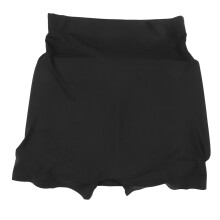 Shorts da donna a vita alta con controllo addominale, traspiranti e sollevamento del sedere, nero, taglie S-XL