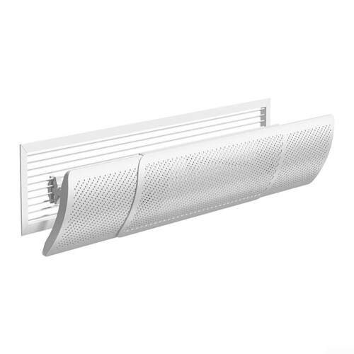 Adjustable AC Vent Deflector For Central Air Conditioning Windshield, Clean Air Supply Basic No FilterS