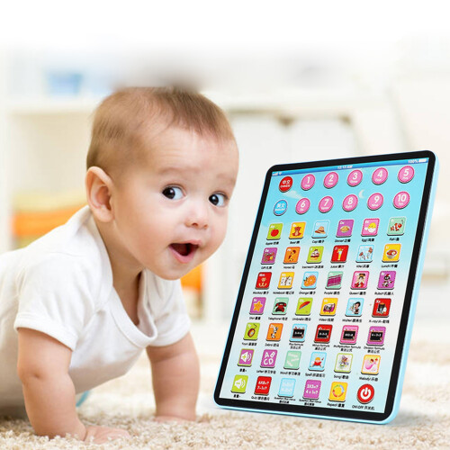 Children Touch Tablet Puzzle Learning Game 15.5x12cm for 3+ years 1