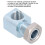 Rallonge de sonde lambda à 90, adaptateur en fer M18x1.5 5