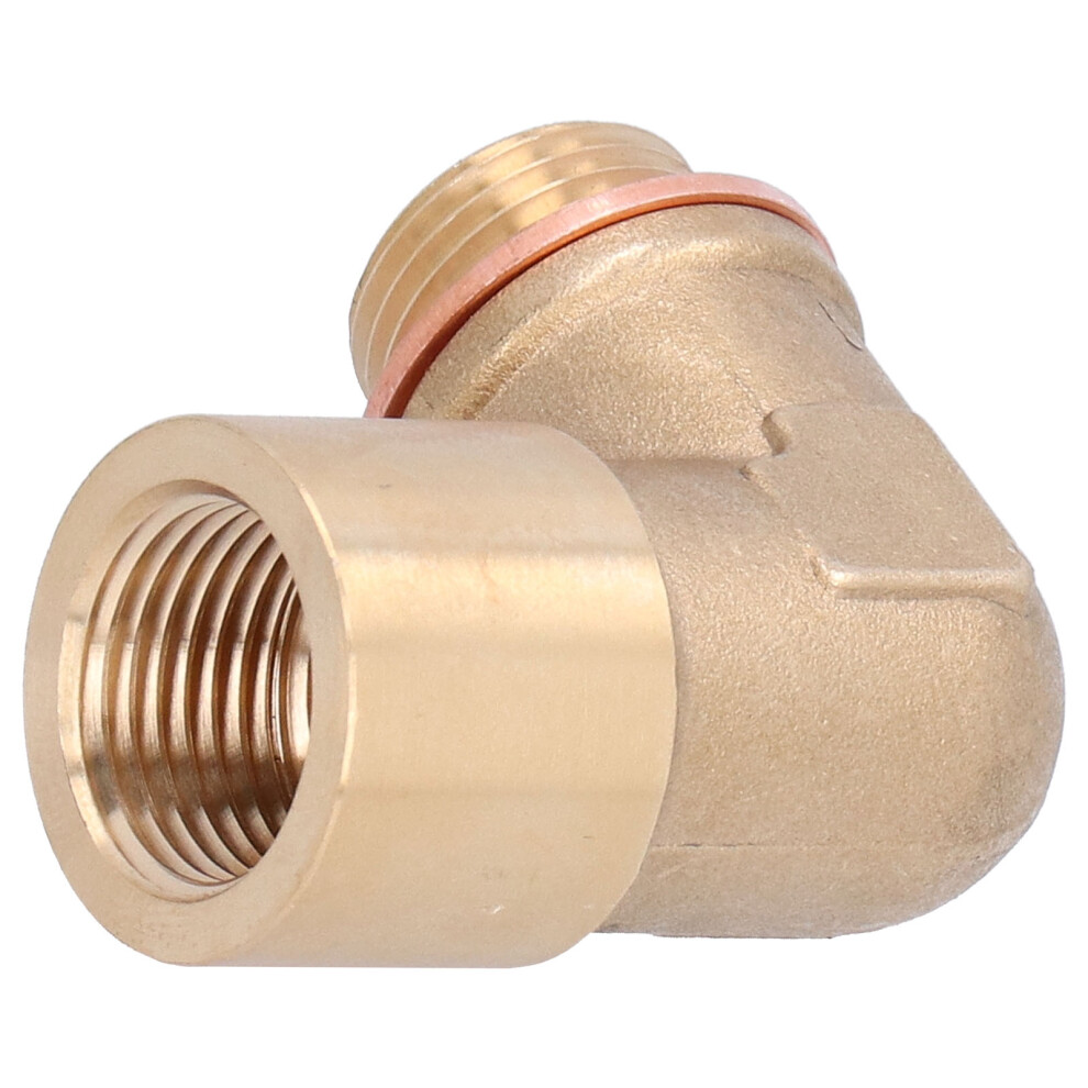 90 Brass Oxygen Sensor Extender M18x1.5 Universal Car Spacer Adapter 8741377756986