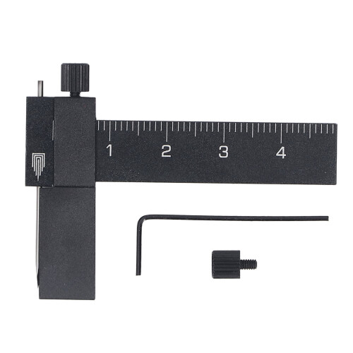 Model Equidistant Parallel Scriber Adjustable Isometric Ruling Tool Black 1